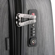 Cestovní kufr New Carat M 72 l černá