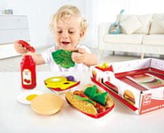 Hape Fast Food Set - zánovní