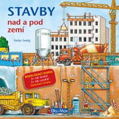 Seelig Stefan: STAVBY NAD A POD ZEMÍ - Velkoformátová rozkládací kniha