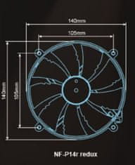 Noctua NF-P14r redux-1500 PWM