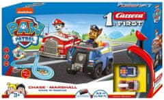 Carrera Autodráha FIRST - 63032 PAW Patrol Chase a Marshall Race N Rescue - zánovní