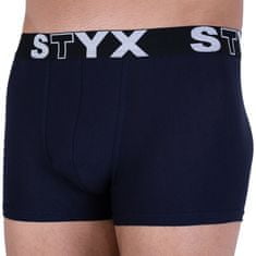 Styx Pánské boxerky sportovní guma tmavě modré (G963) - velikost S