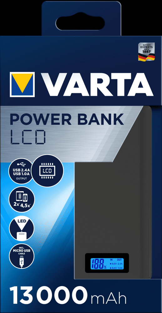 Varta LCD Power Bank 13000 mAh 57971101111