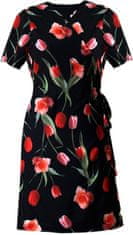 Vestis Plážové šaty Betty 1454 9901 - Vestis černá s květy L