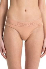 Calvin Klein Dámské tanga QF4942E-YUT tělová - Calvin Klein tělová XS