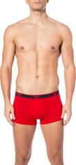 Emporio Armani Boxerky 3pcs 111357 9P715 33035 červenotmavěmodrá - Emporio Armani tm.modrá/červená M