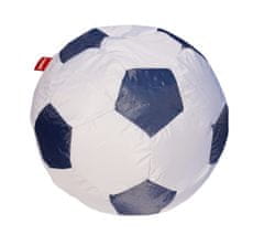 Beanbag Sedací vak fotbalový míč 90 cm - gray
