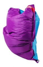 Beanbag Sedací pytel 189x140 duo purple - turquoise