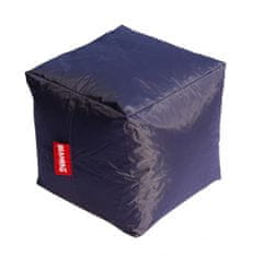 Beanbag Sedací vak cube dark gray