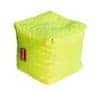 Sedací vak cube fluo limet