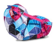 Beanbag Designový sedací vak 189x140 Triangle 2 s popruhy