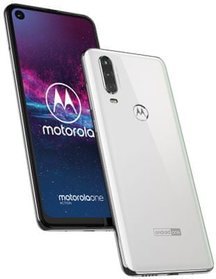 Motorola One Action, bezrámečkový displej, velký, 21:9, vysoké rozlišení