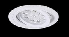 BPM BPM Vestavné svítidlo Aluminio Blanco, bílá, 9LEDx3W, 12V 4271LED.D40.3K