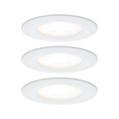 Paulmann PAULMANN Vestavné svítidlo LED Nova kruhové 3x6,5W GU10 bílá mat nevýklopné 934.42 P 93442 93442