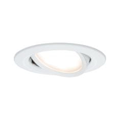 Paulmann PAULMANN Vestavné svítidlo LED Nova kruhové 1x6,5W bílá mat nastavitelné 3-krokové-stmívatelné 934.84 P 93484 93484