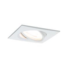 Paulmann PAULMANN Vestavné svítidlo LED Nova hranaté 1x6,5W bílá mat výklopné 3-krokové-stmívatelné 934.89 P 93489 93489