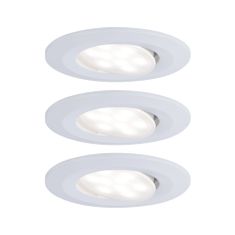 Paulmann PAULMANN Vestavné svítidlo LED Calla kruhové 3x6,5W bílá mat výklopné 999.31 P 99931 99931