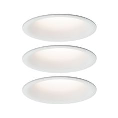 Paulmann PAULMANN Vestavné svítidlo LED Cymbal 3x6,8W bílá mat proti oslnění stmívatelné 934.15 P 93415 93415