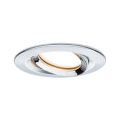 Paulmann PAULMANN Vestavné svítidlo LED Nova Plus kruhové 1x6,8W chrom výklopné stmívatelné 936.83 P 93683 93683