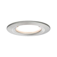 Paulmann PAULMANN Vestavné svítidlo LED Nova kruhové 1x6,5W kov kartáčovaný nevýklopné 3-krokové-stmívatelné 934.93 P 93493 93493