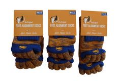 Pro nožky Adjustační ponožky ORANGE/BLUE (Velikost L (43 - 46))