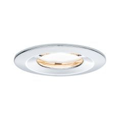 Paulmann Paulmann vestavné svítidlo LED Coin Slim IP65 kruhové 6,8W chrom 1ks sada stmívatelné 938.83 P 93883 93883