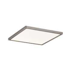 Paulmann Paulmann LED vestavný panel Areo IP23 hranaté 12W 3000K nikl mat 929.52 P 92952 92952