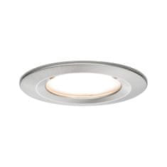 Paulmann PAULMANN Vestavné svítidlo LED Nova kruhové 1x6,5W kov kartáčovaný nevýklopné 934.57 P 93457 93457