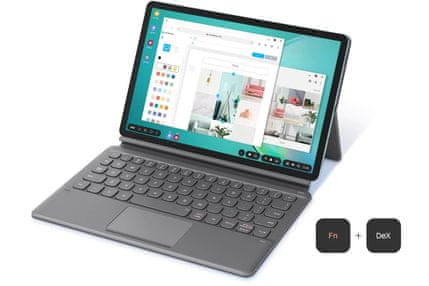 Samsung Galaxy Tab S6, prenosná klávesnica, HDMI port, pripojenie monitora