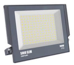 Century CENTURY REFLEKTOR LED SIRIO SLIM ČERNÝ 100W 4000K 9000Lm 110d 270x29x230mm IP66 CEN SRS-1009540