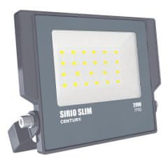 Century CENTURY REFLEKTOR LED SIRIO SLIM ČERNÝ 20W 4000K 1800Lm 110d 160x29x147mm IP66 CEN SRS-209540