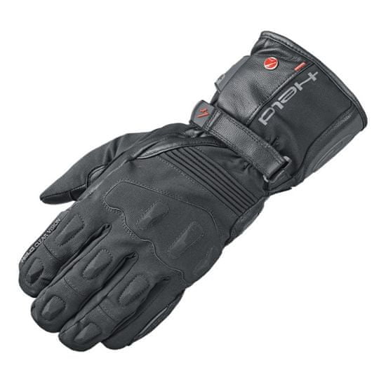 Held moto rukavice SATU 2v1 GORE-TEX černá, kůže/textil