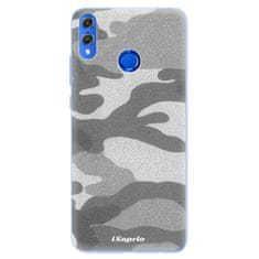 iSaprio Silikonové pouzdro - Gray Camuflage 02 pro Honor 8X