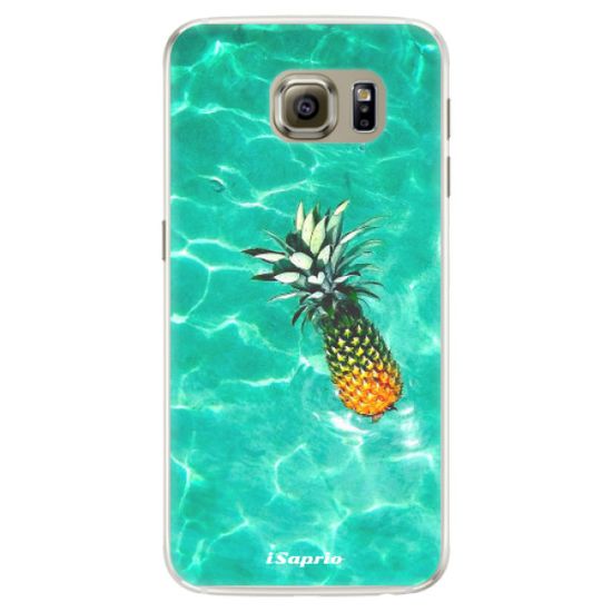 iSaprio Silikonové pouzdro - Pineapple 10 pro Samsung Galaxy S6 Edge