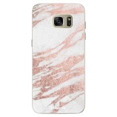 iSaprio Silikonové pouzdro - RoseGold 10 pro Samsung Galaxy S7 Edge