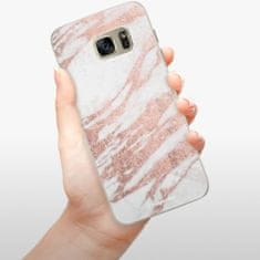 iSaprio Silikonové pouzdro - RoseGold 10 pro Samsung Galaxy S7 Edge