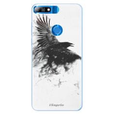 iSaprio Silikonové pouzdro - Dark Bird 01 pro Huawei Y7 Prime 2018