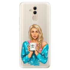 iSaprio Silikonové pouzdro - Coffe Now - Blond pro Huawei Mate 20 lite