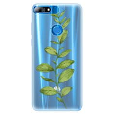 iSaprio Silikonové pouzdro - Green Plant 01 pro Huawei Y7 Prime 2018