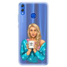 iSaprio Silikonové pouzdro - Coffe Now - Blond pro Honor 8X