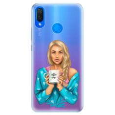 iSaprio Silikonové pouzdro - Coffe Now - Blond pro Huawei Nova 3i