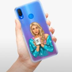 iSaprio Silikonové pouzdro - Coffe Now - Blond pro Huawei Nova 3i