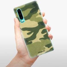 iSaprio Silikonové pouzdro - Green Camuflage 01 pro Huawei P30