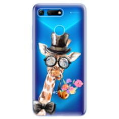 iSaprio Silikonové pouzdro - Sir Giraffe pro Honor View 20