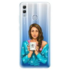 iSaprio Silikonové pouzdro - Coffe Now - Brunette pro Honor 10 Lite