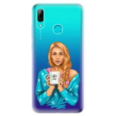 iSaprio Silikonové pouzdro - Coffe Now - Redhead pro Huawei P Smart 2019