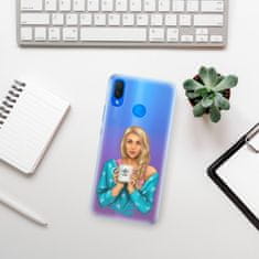 iSaprio Silikonové pouzdro - Coffe Now - Blond pro Huawei Nova 3i