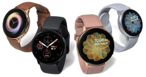 Samsung Galaxy Watch Active2, chytré hodinky, elegantný, dizajnové, hliníkové