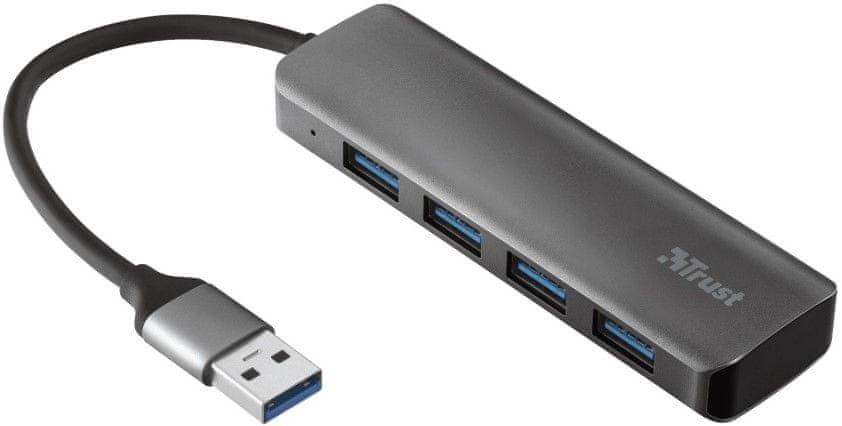 Trust Halyx 4-Port USB 3.2 Hub 23327