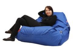 Beanbag Sedací pytel 189x140 comfort s popruhy dark blue